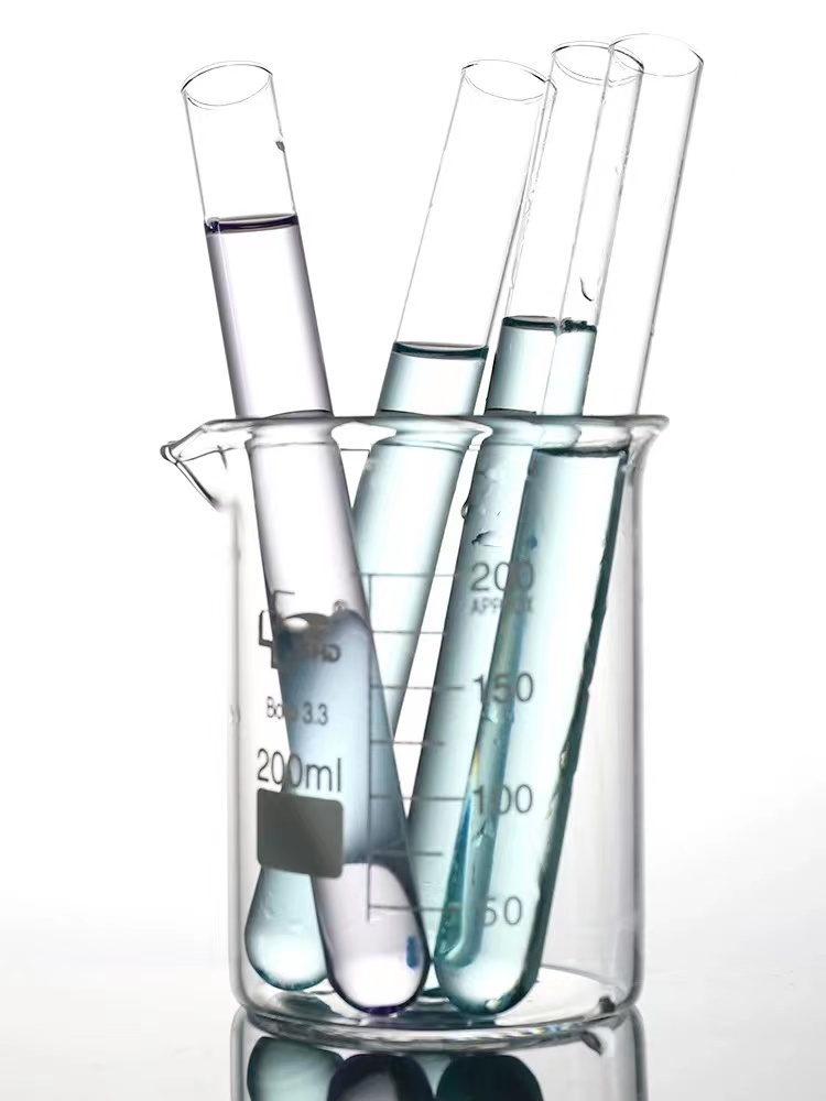 أنابيب اختبار القاع الأسطوانية الزجاجية 10 مل 16 مم إلى 100 مم
