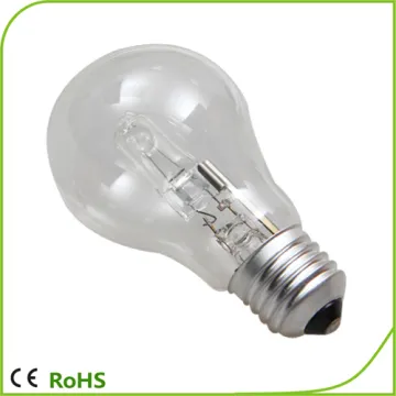 A60 220-240v eco halogen bulb 2800k frosted halogen lamp