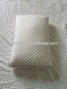 Healthy and natural bamboo pillow cover memory foam hypoallergenic pillow king size bamboo pillow