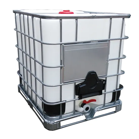 Customization Stainless Steel Chemical Equipment 1000L IBC Tank for Used Oil and Water Storage with Pump