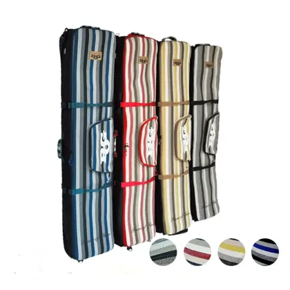 Newest Design Sport Ski Snowboard Padded Bag with Wheels
