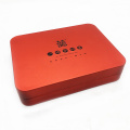 Customized Rectangular Flip-Top Iron Boxes