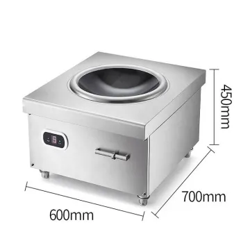 Commercial Pan Chinese Induction Wok Cooker