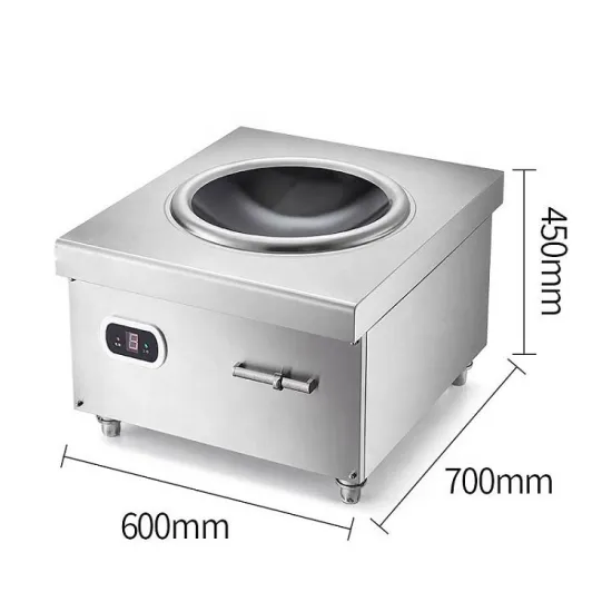 Commercial Pan Chinese Induction Wok Cooker
