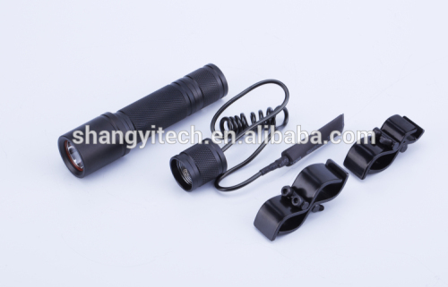 Outdoor hunting gun scopes accessories portable led flashlight
