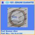 PC300-7 disc 706-7K-91350 komatsu excavator spare parts