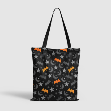 Mystic Moonlit Canvas Tote Bag