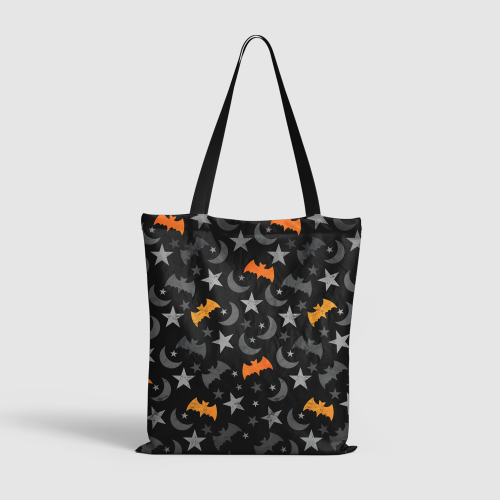 Мистикалық айлық кенеп Tote пакеті