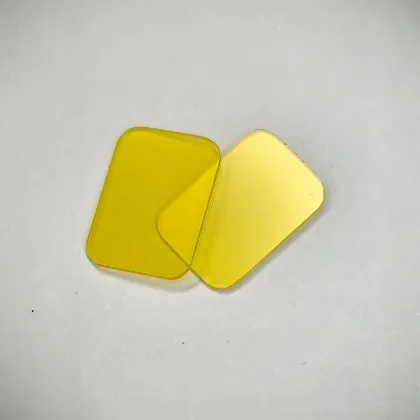 Longpass Yellow Golden Filter Optical Glass JB470