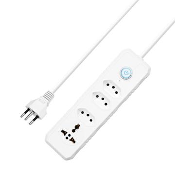 4-Way Brazil Type Extension Socket Cable Power Strip