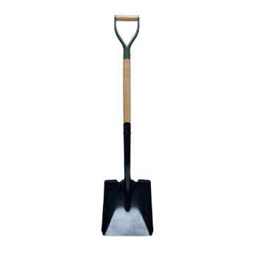Professional Wholesale Carbon Steel Garden Spade Shovel with Fiberglass D Handle