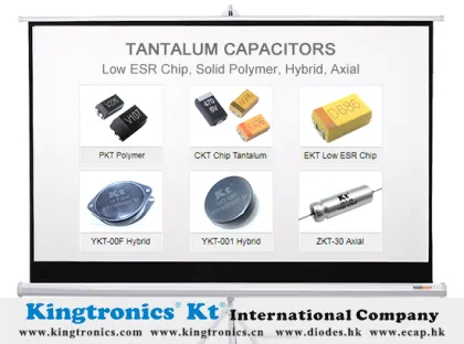 Low ESR Chip Tantalum Capacitors