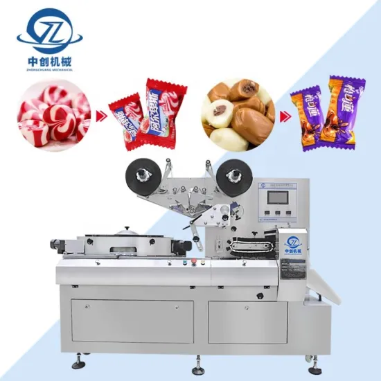 High Speed Chocolate and Peanuts Ball Marshmallow Sachet Packaging Machine