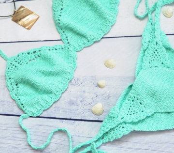 Crochet bikini bottom crochet bathing suit