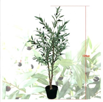 High Quality Realistic Artificial Potted Olive Tree for Home Decor