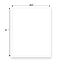 8.5'' x 11'' sticker paper for printer