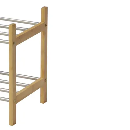 Metal Shoe Rack and Pine Shoe Rack Organizers