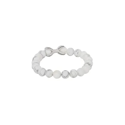 2019 Fashion Natural Lava Stone Bracelet CZ Charms Lava Bracelet