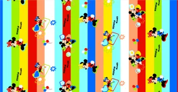 Mickey Design Mattress Pigment Printing Fabric