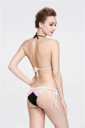 Hand Crochet Swimsuit Bikinis Swimwear Swimsuit Beachwear for Lady Girl