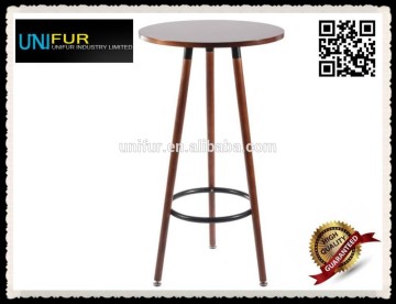 Replica new arrival round wholesale nightclub furniture in wood raw material