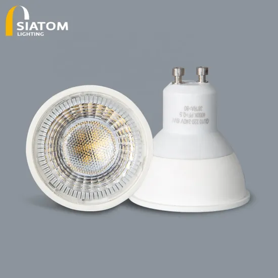 CE ROHS Certified 7W LED GU10 Spotlight for Indoor Smart Lighting in Hotels