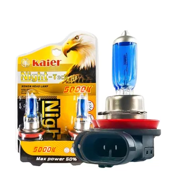 Kaier Factory Original Super White Xenon Bulb Blue Color H7 H4 H1 9005 H11 Auto Headlight Lamp