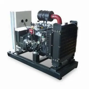 Natural Gas Generator with 400V Rated Voltage, Measures 1,400 x 710 x 920mm