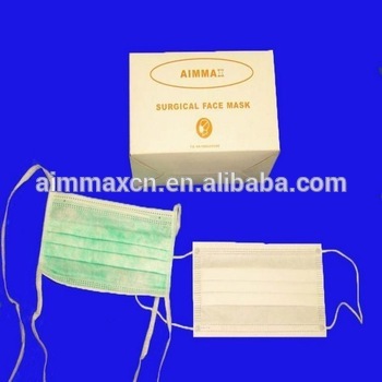 Non woven disposable dental facemasks