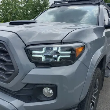 MX High Brightness LED Headlamp Upgrade for Toyota Tacoma 2016-2023