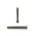 Torx recessed pan head screw with flat tail
