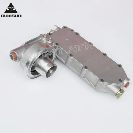 Diesel motor 6CT truck lube oil filter cover 3934159