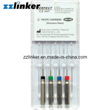 Dental Paste Carrier / Lentulo for Root Canal 4PCS/Box CE/ISO (LK-Q61)