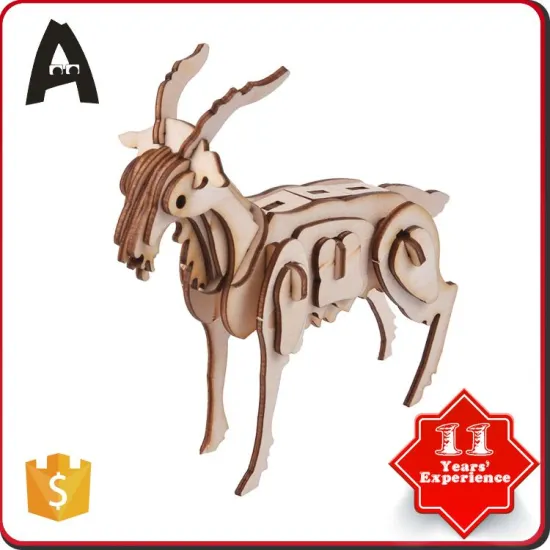 All-season performance factory directly diy 3d wooden puzzle kit