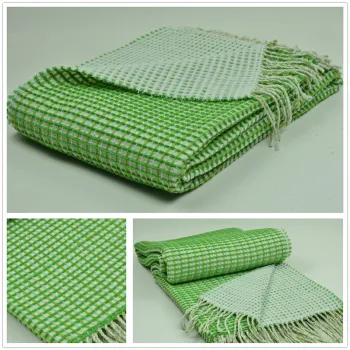 100% Acrylic Waffle Blanket