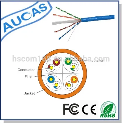 Manufacturer 4 Pairs UTP Cat6 Network Cable Like Belden Cable 305m