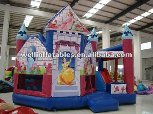 2013 newest princess theme inflatable combo bouncer with discount