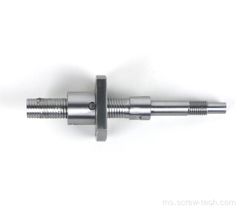 Diameter 8mm 1mm Pitch Flange Nut Ball Screw