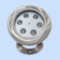 304SS 6watt 135 * 146mm IP68 Underwater Spot Light