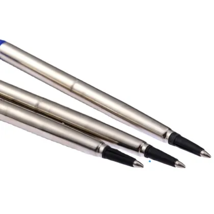 Parker Brand Gel Ink Refill Blue Black 0.5mm 0.7mm for Roller Ball Pens