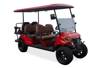 Comfortable Six-Passenger Golf Cart Design