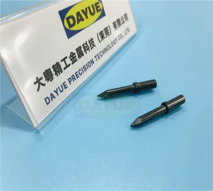 Precision grinding of DLC punches with sharp corners