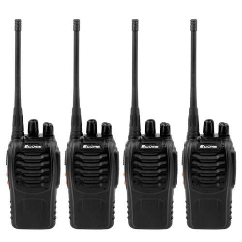 ECOME ET-77 CAMADOR BARATO 1 km Handheld de largo alcance Walkie Talkie de 4