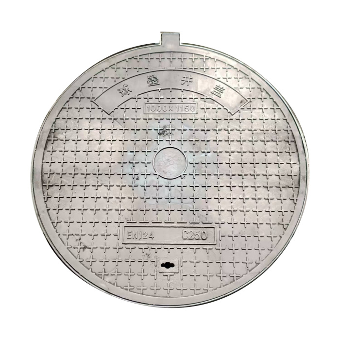 Custom Round 1000x1150mm D400 Ductile Iron Manhole Cover
