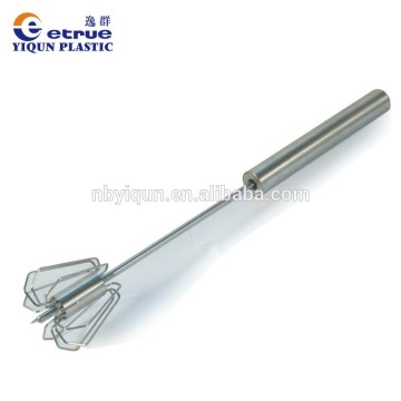 Stainless steel rotary egg beater