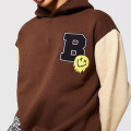 Brown Fashionable Men's Hoodies Wholesale