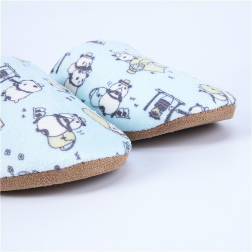 Winter Warm Slippers with Pandas Pattern