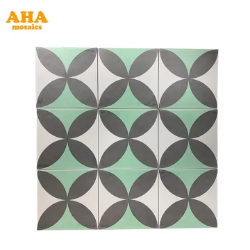 Handmade Moroccan Pattern Full Body Ceramic Flooring Tiles by China Ceramic Maker