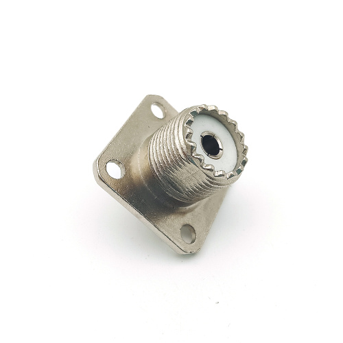 SO-239 UHF Female Flange Panel Mount Coaxial Connector