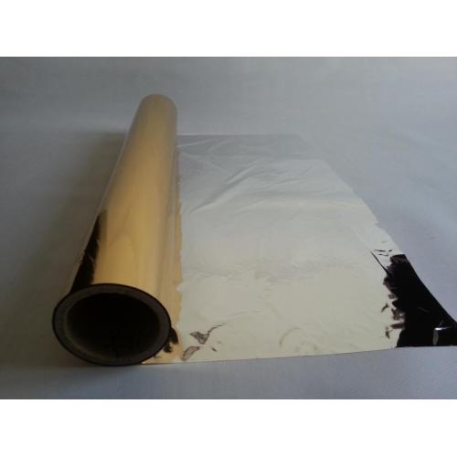 Gold Coated Pet Reflective Film EVA Coated Metalized Pet Thermal Lamination Film Supplier